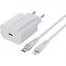 Мережевий зарядний пристрій Proove Rapid 20W USB-C + кабель USB-C to Lightning (WCRP20012102)