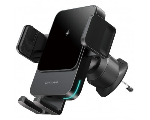 Автомобильный держатель с беспроводной зарядкой Proove Sonic 15W Black (WHSN15002001)