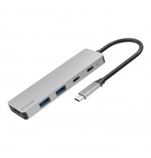 Type-C HUB Proove Iron Link 5in1 2USB+2USB-C+HDMI (HBIL00222024)