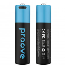 Аккумуляторные батарейки Proove Compact Energy AA 2 pcs Black (RBCE26010008)