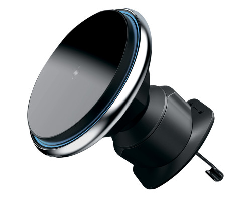 Автодержатель с беспроводной зарядкой Proove Magic Circle 15W Silver (WHMC15020006)