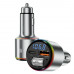 Автомобильное зарядное устройство Proove FM Launcher Power Drive 30W (PD+QC3.0) Type-C+USB+AUX Silver (FMPD30110006)