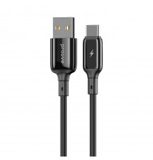 Кабель Proove Flex Metal USB to Type-C (1m) Black (CCFM20001201)