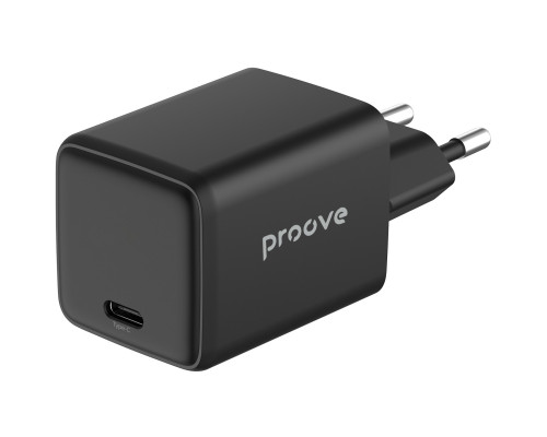 Сетевое зарядное устройство Proove Pocket GaN 25W Type-C Black (WCPG25010201)