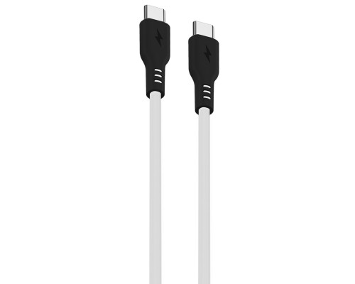 Кабель Proove Rebirth Type-C to Type-C 60W (1m) Black/White (CCRE60002202)