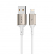 Кабель Proove Flex Metal USB to Lightning 2.4A (1m) White (CCFM20001102)