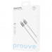 Кабель Proove Dense Metal Type-C to Lightning 27W (2m) White (CCDM27002122)