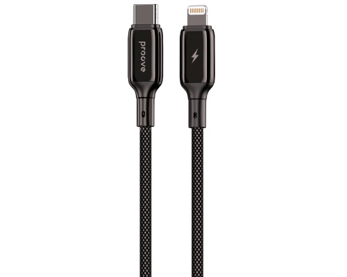 Кабель Proove Dense Metal Type-C to Lightning 27W (2m) Black (CCDM27002121)