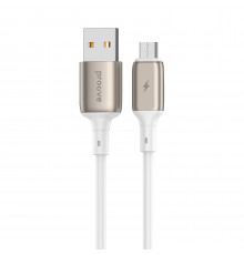 Кабель Proove Flex Metal USB to Micro 2.4A (1m) White (CCFM20001302)