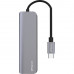 Type-C хаб Proove Arc Link 5 in 1 (2 Type-C 3.0 + 2 USB 3.0 + HDMI) Silver (HBAL00010604)