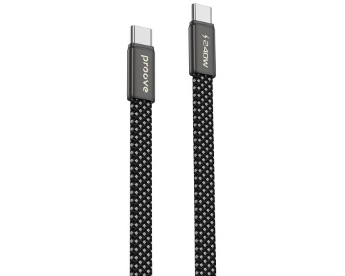 Кабель Proove AirLine Type-C to Type-C 240W (1.5m) Black (CCAI24002201)