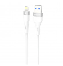 Кабель Proove Light Silicone Plus USB to Lightning 2.4A (1m) White (CCLS12001102)