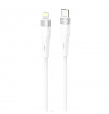 Кабель Proove Light Silicone Plus Type-C to Lightning 27W (1m) White (CCLS27002102)