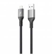 Кабель Proove ReGen Silicone USB to Lightning 2.4A (1m) Black (CCRS12001101)
