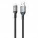 Кабель Proove ReGen Silicone USB to Lightning 2.4A (1m) Black (CCRS12001101)