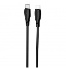 Кабель Proove Simple Silicone Type-C to Type-C 60W (2m) Black (CCSI60002221)