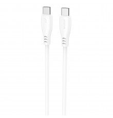 Кабель Proove Simple Silicone Type-C to Type-C 60W (2m) White (CCSI60002222)
