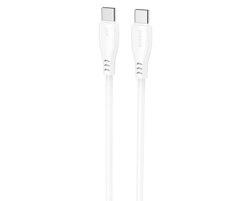 Кабель Proove Simple Silicone Type-C to Type-C 60W (2m) White (CCSI60002222)