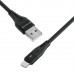Кабель Proove Soft Silicone USB to Lightning 2.4A (1m) Black (CCSO20001101)