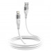 Кабель Proove Soft Silicone USB to Lightning 2.4A (1m) White (CCSO20001102)