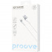 Кабель Proove Soft Silicone USB to Lightning 2.4A (1m) White (CCSO20001102)
