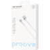Кабель Proove Soft Silicone USB to Type-C 3A (2m) White (CCSO20001222)