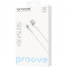 Кабель Proove Soft Silicone USB to Micro USB 2.4A (1m) White (CCSO20001302)