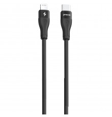 Кабель Proove Soft Silicone Type-C to Lightning 27W (2m) Black (CCSO27002121)