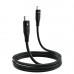 Кабель Proove Soft Silicone Type-C to Type-C 60W (2m) Black (CCSO60002221)