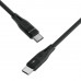 Кабель Proove Soft Silicone Type-C to Type-C 60W (2m) Black (CCSO60002221)
