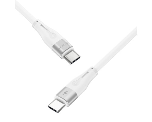 Кабель Proove Soft Silicone Type-C to Type-C 60W (2m) White (CCSO60002222)