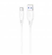 Кабель Proove Simple Silicone USB to Type-C 3A (1m) White (CCSS15001202)