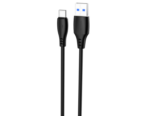 Кабель Proove Simple Silicone USB to Type-C 3A (2m) Black (CCSS15001221)