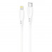 Кабель Proove Simple Silicone Type-C to Lightning 27W (1m) White (CCSS27002102)