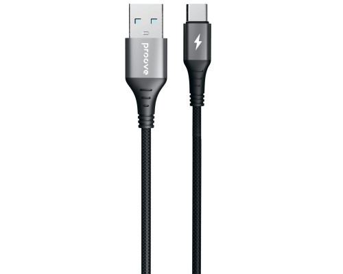 Кабель Proove WireX USB to Type-C 3A (1m) Black (CCWX15001201)