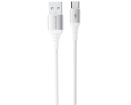 Кабель Proove WireX USB to Type-C 3A (1m) White (CCWX15001202)