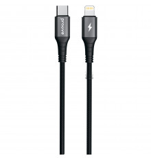 Кабель Proove WireX Type-C to Lightning 27W (1m) Black (CCWX27002101)