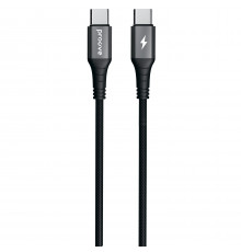 Кабель Proove WireX Type-C to Type-C 60W (1m) Black (CCWX60002201)