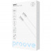 Кабель Proove WireX Type-C to Type-C 60W (1m) White (CCWX60002202)