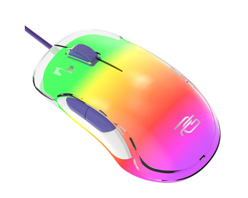 Проводная игровая мышь Proove Gaming Blaze White/Purple (GMBL00102002)