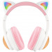 Беспроводные наушники Proove Kids LumiCat (APP) White/Pink (HPLC0001AP25)