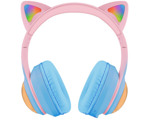 Беспроводные наушники Proove Kids LumiCat (APP) Blue/Pink (HPLC0001AP26)
