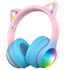 Беспроводные наушники Proove Kids LumiCat (APP) Blue/Pink (HPLC0001AP26)