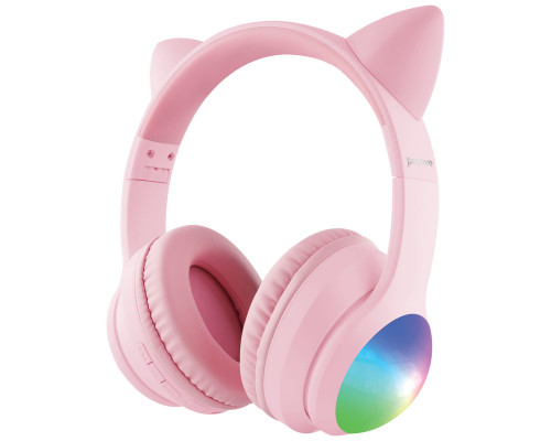 Беспроводные наушники Proove Kids LumiCat (APP) Pink (HPLC0001AP27)
