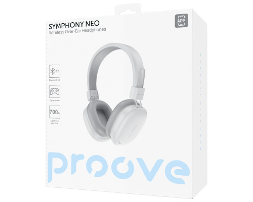 Беспроводные наушники Proove Symphony Neo (APP) White/Gray (HPSN0001AP31)