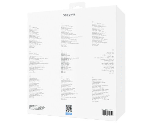 Беспроводные наушники Proove Symphony Neo (APP) White/Gray (HPSN0001AP31)
