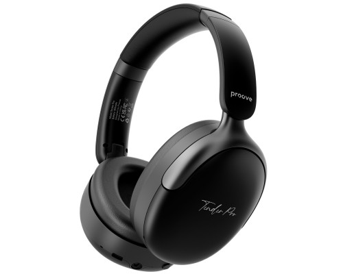 Беспроводные наушники Proove Tender Pro with ANC (APP) Black (HPTP0001AP01)