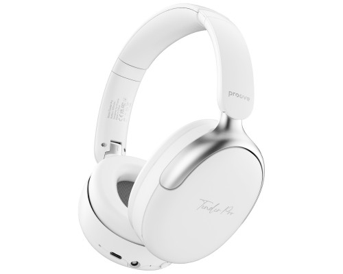 Беспроводные наушники Proove Tender Pro with ANC (APP) White (HPTP0001AP02)