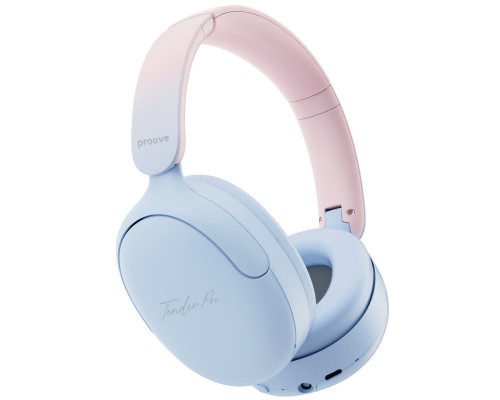 Беспроводные наушники Proove Tender Pro with ANC (APP) Blue/Pink (HPTP0001AP08)