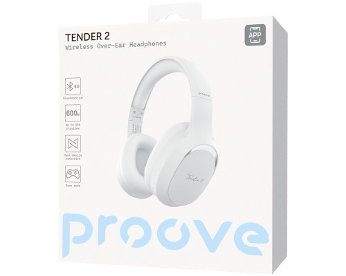 Беспроводные наушники Proove Tender 2 (APP) White (HPTR2001AP02)